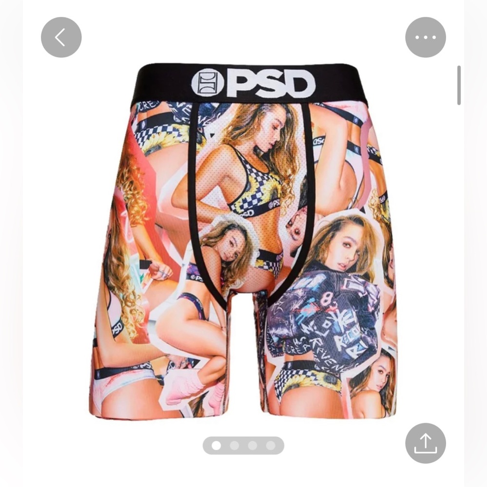 PSD MENS ALL OVER SOMMER ATHLETIC BOXER BRIEFS UNDERWEAR